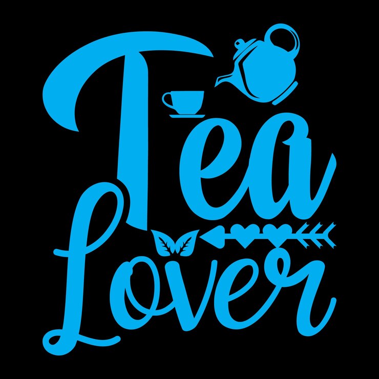Diseño de camiseta de té