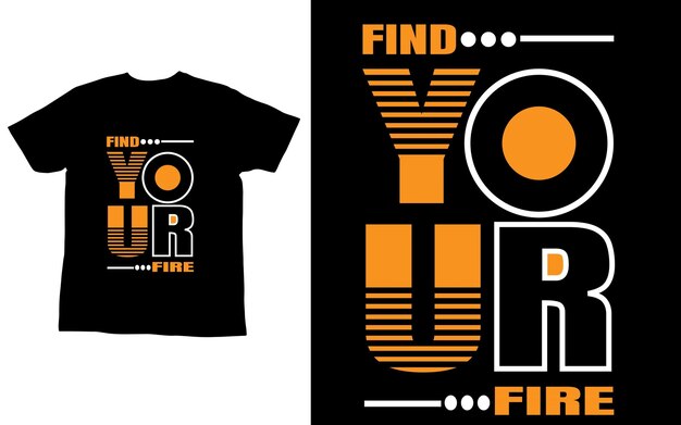 Diseño de camiseta de texto.