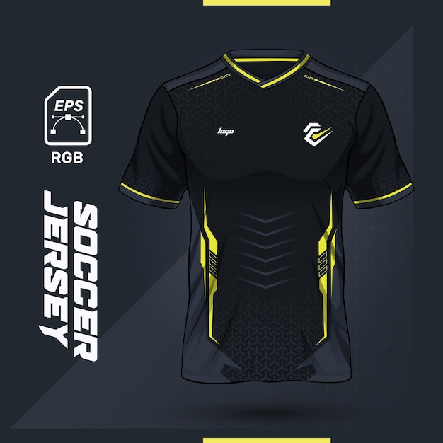 Vector diseño de camiseta de textura uniforme para deportes