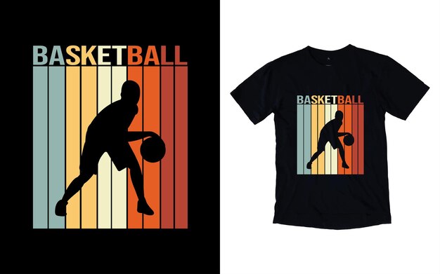 Diseño de camiseta de tipografía de baloncesto vectorial Citas de baloncesto