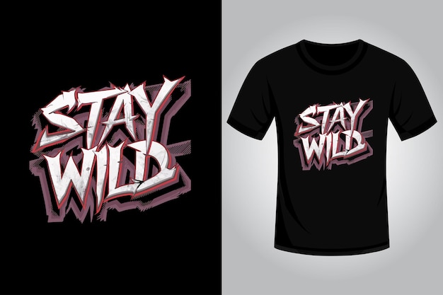diseño de camiseta de tipografía con camiseta Preview