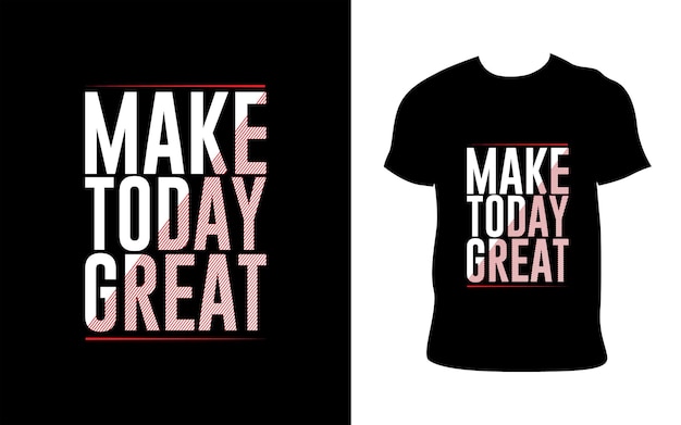 Diseño de camiseta de tipografía Diseño de camiseta con citas inspiradoras