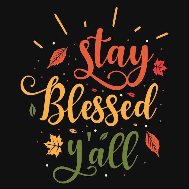 Diseño de camiseta de tipografía feliz acción de gracias