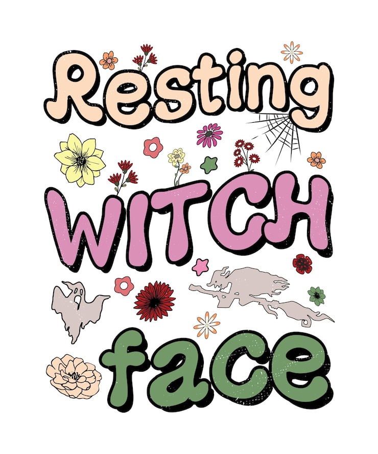 Vector diseño de camiseta de tipografía de halloween de estilo maravilloso, diseño de camiseta de tipografía vintage, camiseta maravillosa