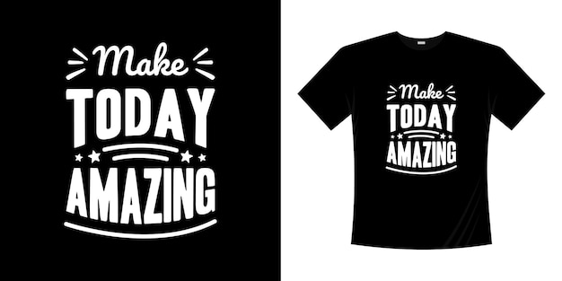 Diseño de camiseta de tipografía de letras motivacionales. Letras de estilo escrito a mano.