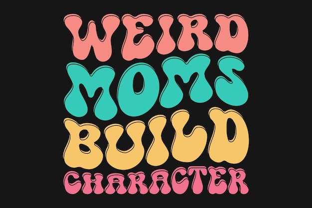 Diseño de camiseta de tipografía de mamá del día de la madre