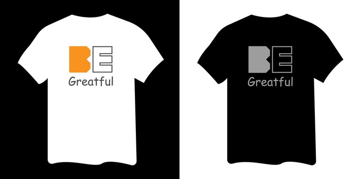 Vector diseño de camiseta de tipografía minimalista moderna