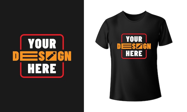 diseño de camiseta de tipografía moderna, profesional y limpia