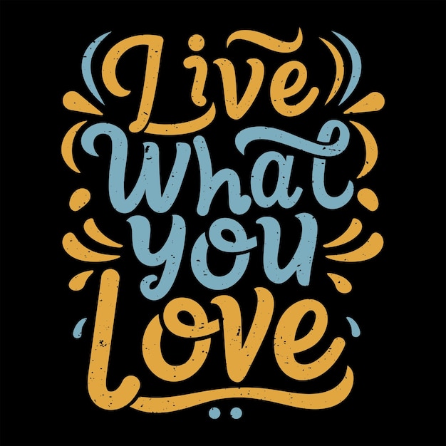 Diseño de camiseta de tipografía motivacional