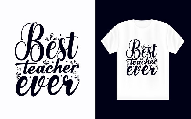 Diseño de camiseta de tipografía motivacional.
