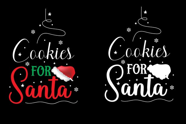 Diseño de camiseta de tipografía de Navidad