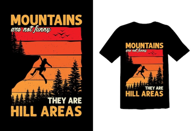 Diseño de camiseta de tipografía retro de camping de aventura