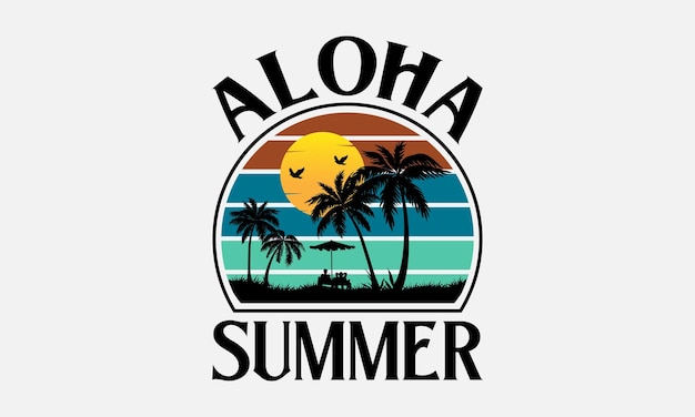 Diseño de camiseta de tipografía SVG de verano Citas divertidas de playa