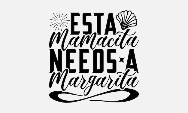 Vector diseño de camiseta de tipografía svg de verano citas divertidas de playa