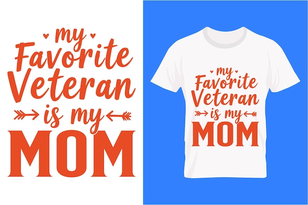 Diseño de camiseta de tipografía de veteranos camiseta militar patriótica gráfica para veteranos y orgullosos de la patria