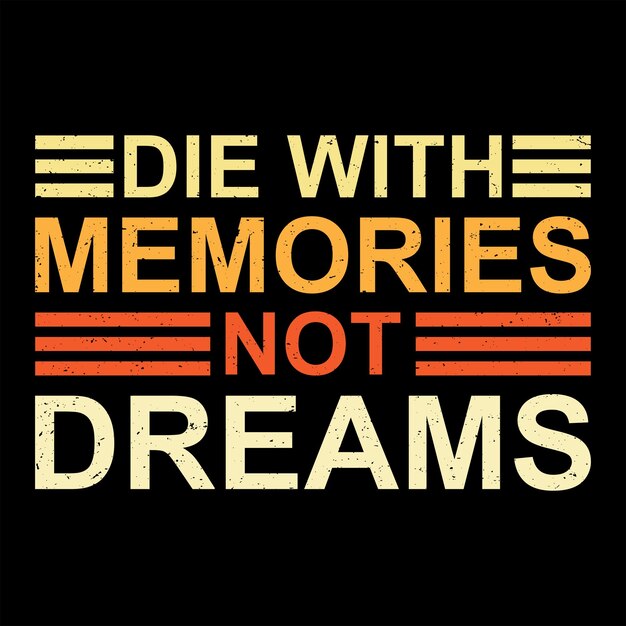 Diseño de camiseta tipografía