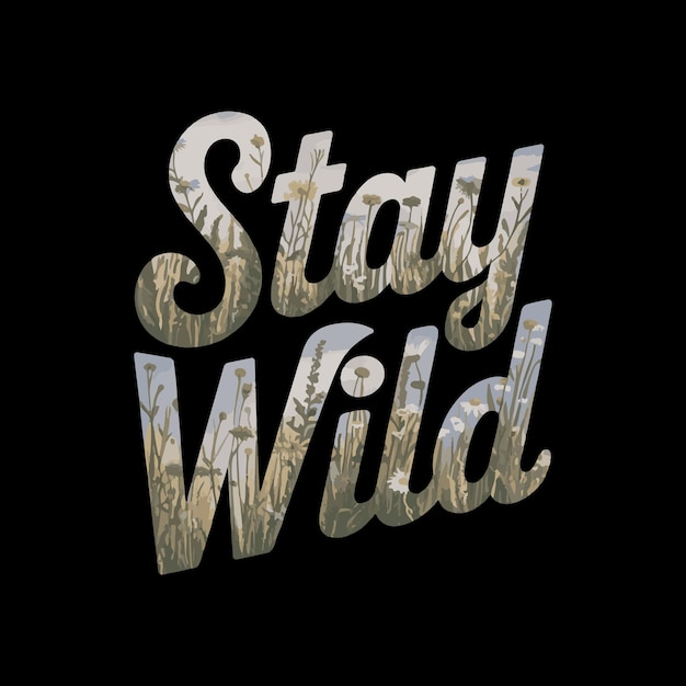 Diseño de camiseta tipografía.