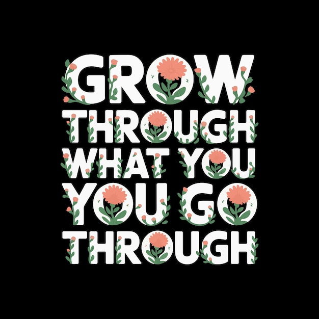 Diseño de camiseta tipografía.