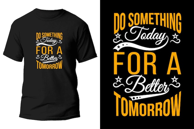 Diseño de camiseta de tipografía
