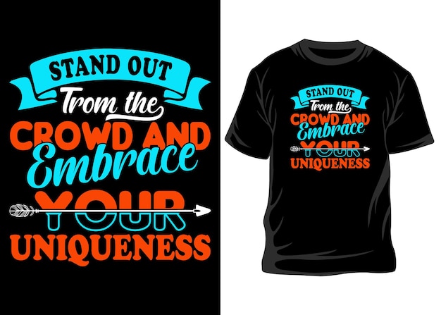 diseño de camiseta de tipografía