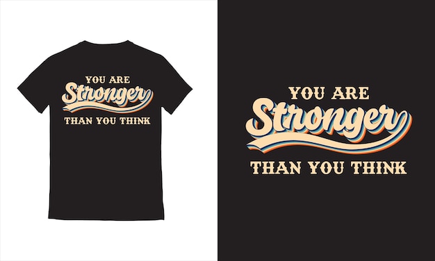 diseño de camiseta tipografía