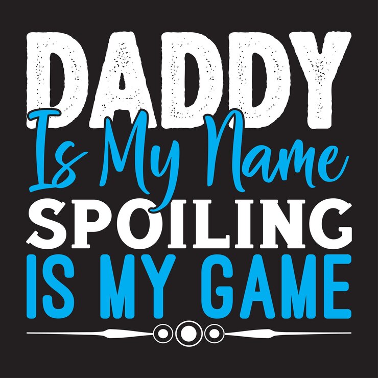 Diseño de camiseta tipográfica del día del padre para impresión de camiseta y otros usos de la plantilla Vector EPS F
