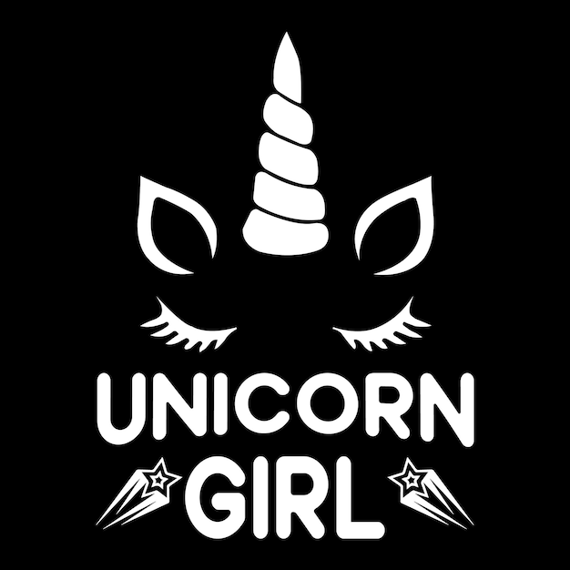 Diseño de camiseta de unicornio