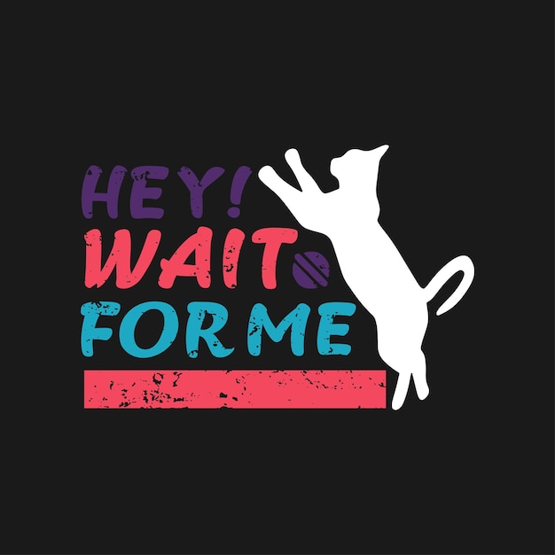 Diseño de camiseta de vector de amante de gato