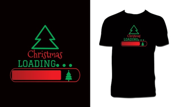 Diseño de camiseta de vector de Navidad