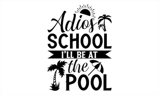 Diseño de camiseta de verano Letras dibujadas a mano e ilustración de caligrafía Letras simples modernas