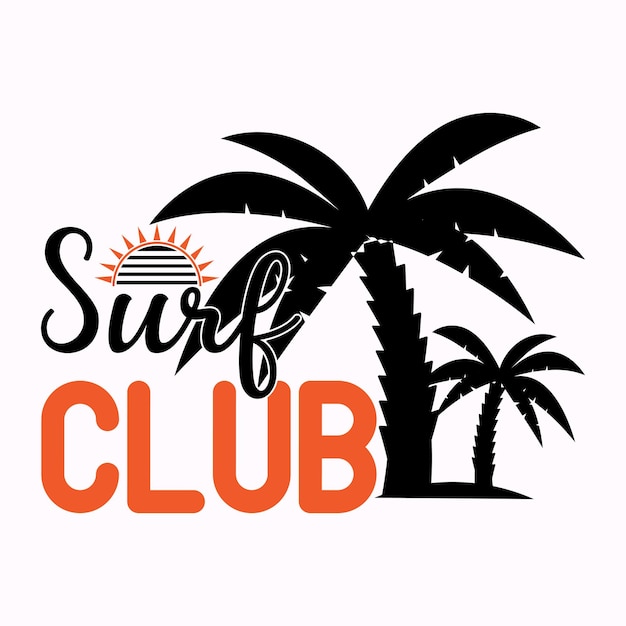 Diseño de camiseta de verano Pegatina de verano Diseño SVG de verano
