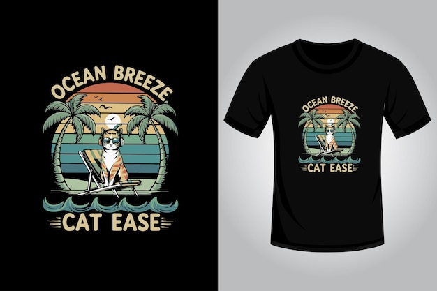 Diseño de camiseta de verano