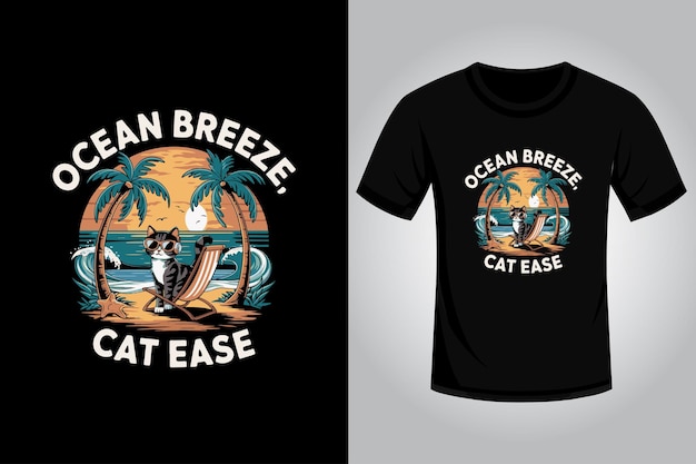 Diseño de camiseta de verano