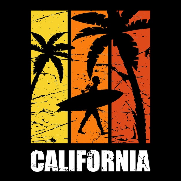 Diseño de camiseta de verano