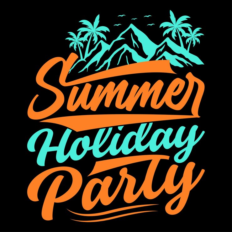 diseño de camiseta de verano