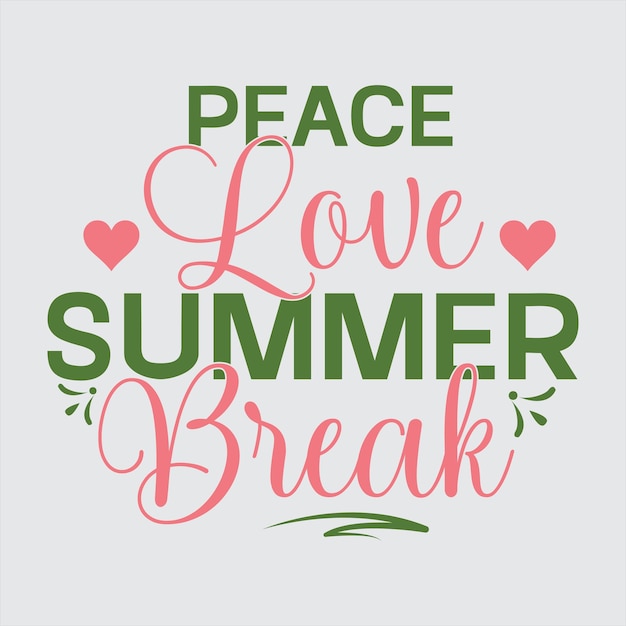 Diseño de camiseta de verano