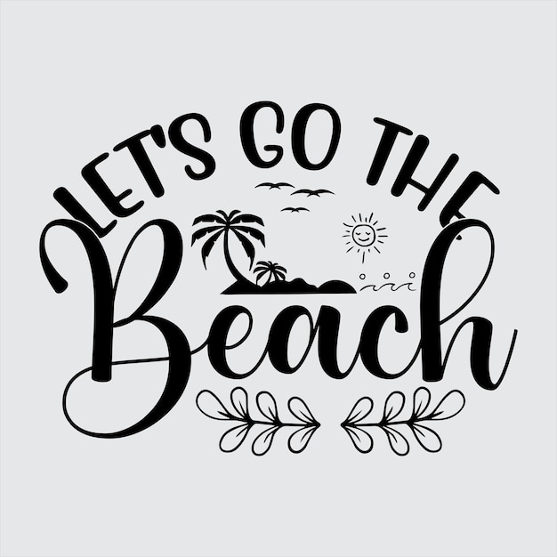 Diseño de camiseta de verano