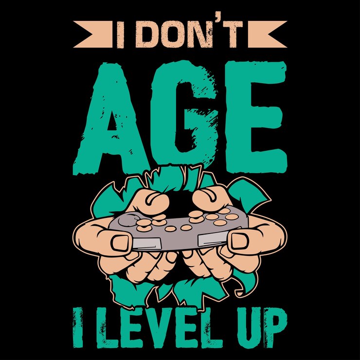 Vector diseño de camiseta de videojuegos