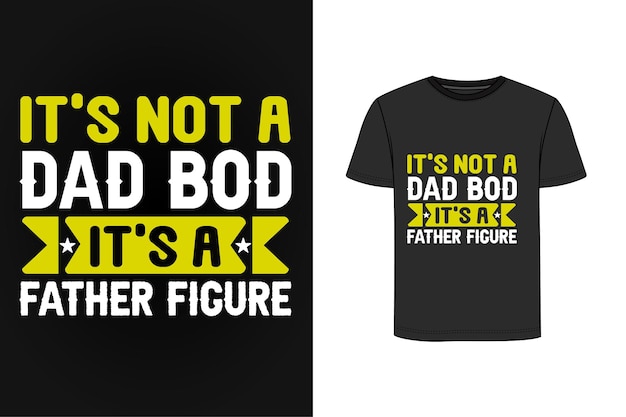 Diseño de camiseta vintage retro del día del padre