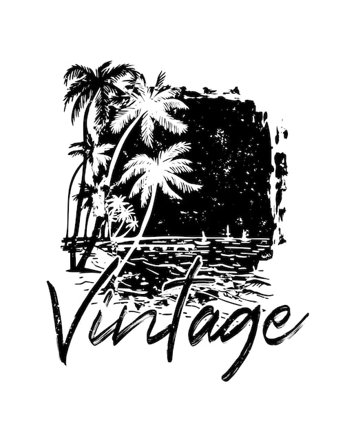 Diseño de camiseta vintage retro Diseño de camiseta vintage