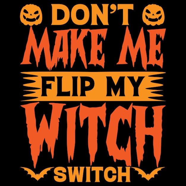 Diseño de camiseta vintage retro de halloween