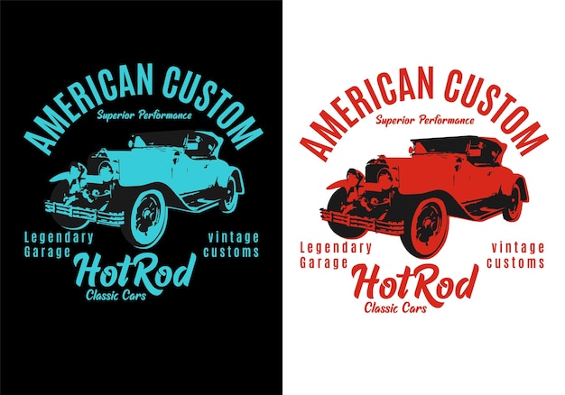 Diseño de camiseta vintage retro
