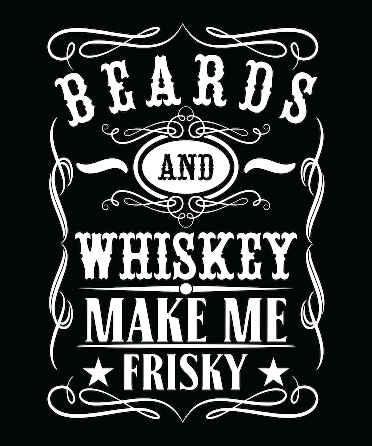 Vector diseño de camiseta whisky