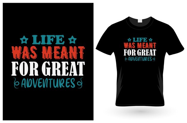 Diseño de camisetas de acampada