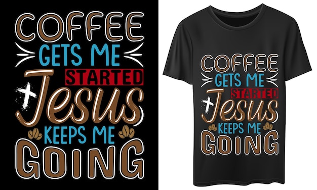 Diseño de camisetas para amantes del café.