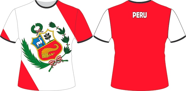 Diseño de camisetas con bandera s