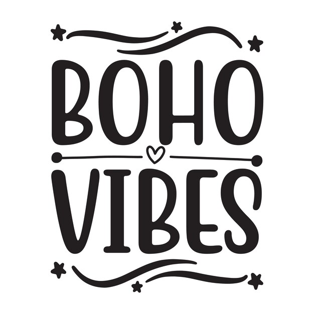 Diseño de camisetas Boho Verses