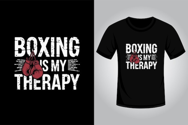 Diseño de camisetas de boxeo