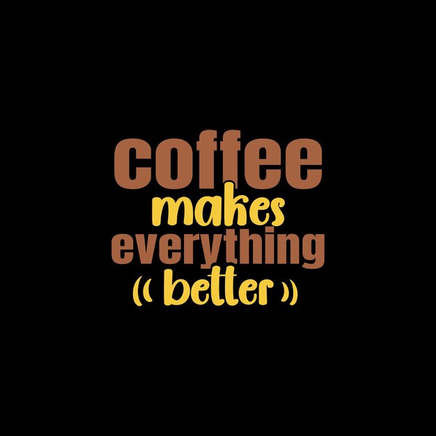 Diseño de camisetas de café