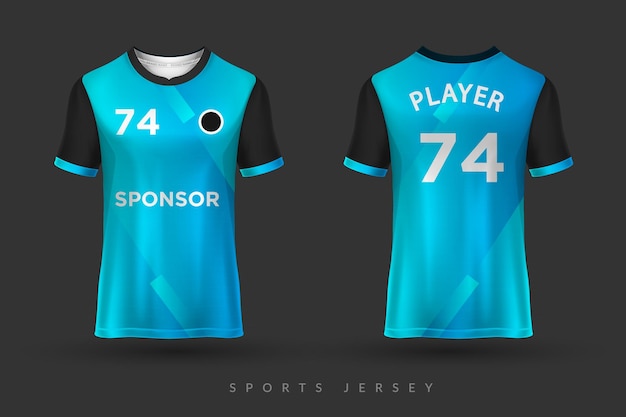 diseño de camisetas y camisetas deportivas de fútbol